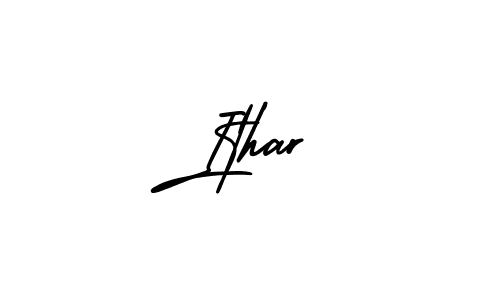 Also You can easily find your signature by using the search form. We will create Ithar name handwritten signature images for you free of cost using AmerikaSignatureDemo-Regular sign style. Ithar signature style 3 images and pictures png