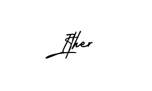 Also we have Ither name is the best signature style. Create professional handwritten signature collection using AmerikaSignatureDemo-Regular autograph style. Ither signature style 3 images and pictures png