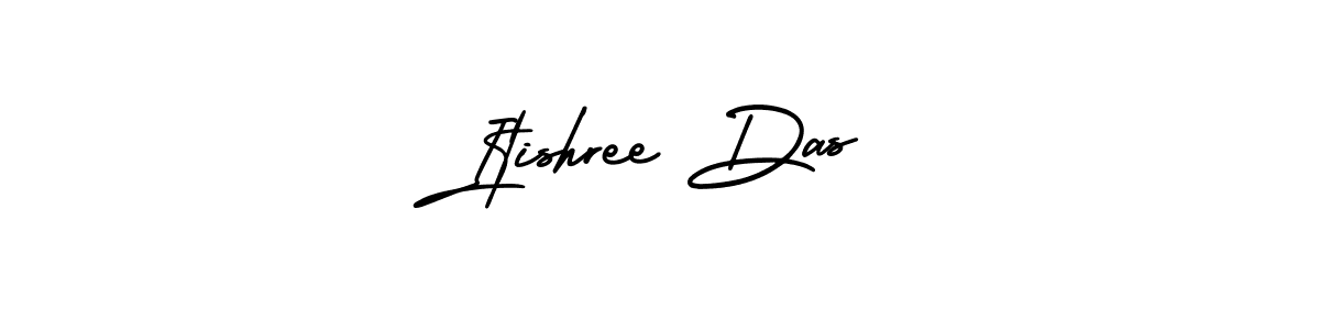 How to Draw Itishree Das signature style? AmerikaSignatureDemo-Regular is a latest design signature styles for name Itishree Das. Itishree Das signature style 3 images and pictures png