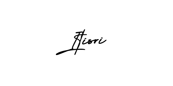 Create a beautiful signature design for name Itisri. With this signature (AmerikaSignatureDemo-Regular) fonts, you can make a handwritten signature for free. Itisri signature style 3 images and pictures png