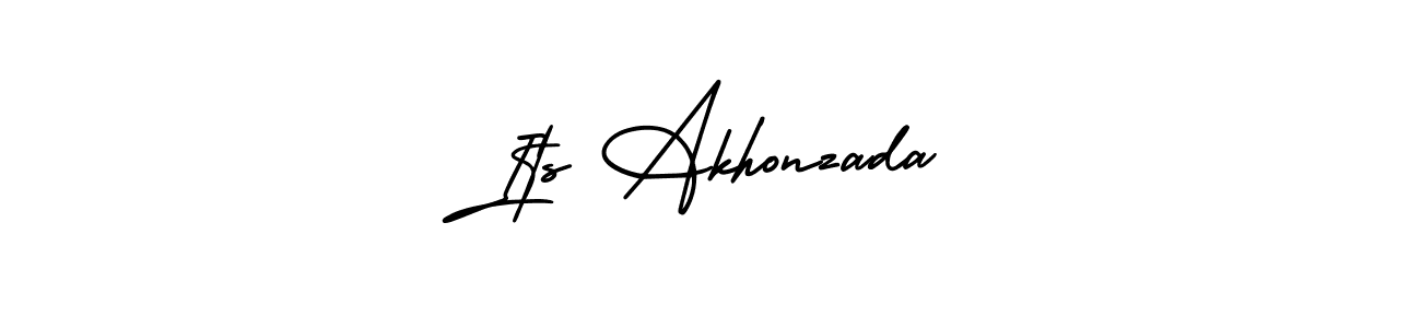 Similarly AmerikaSignatureDemo-Regular is the best handwritten signature design. Signature creator online .You can use it as an online autograph creator for name Its Akhonzada. Its Akhonzada signature style 3 images and pictures png