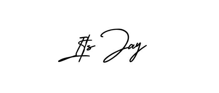 The best way (AmerikaSignatureDemo-Regular) to make a short signature is to pick only two or three words in your name. The name Its Jay include a total of six letters. For converting this name. Its Jay signature style 3 images and pictures png