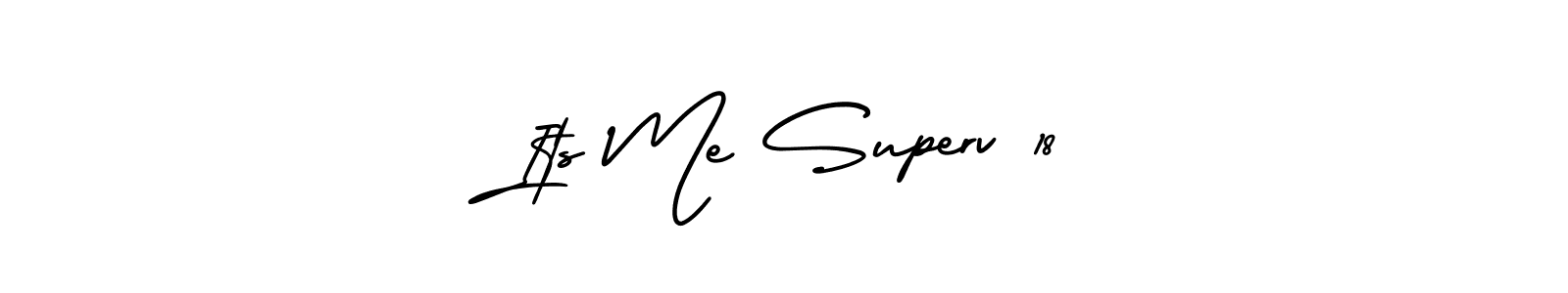 Design your own signature with our free online signature maker. With this signature software, you can create a handwritten (AmerikaSignatureDemo-Regular) signature for name Its Me Superv 18. Its Me Superv 18 signature style 3 images and pictures png