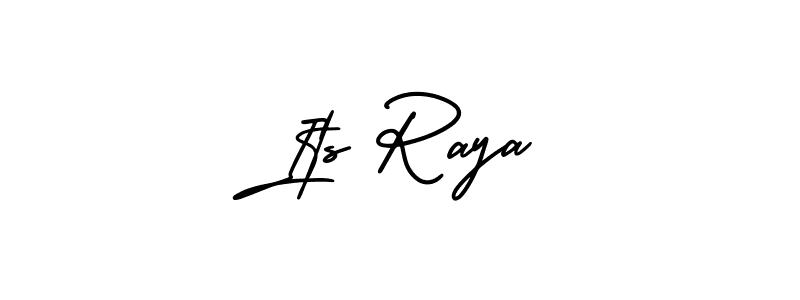 This is the best signature style for the Its Raya name. Also you like these signature font (AmerikaSignatureDemo-Regular). Mix name signature. Its Raya signature style 3 images and pictures png