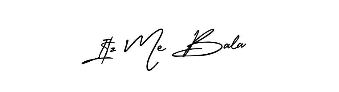 Make a short Itz Me Bala signature style. Manage your documents anywhere anytime using AmerikaSignatureDemo-Regular. Create and add eSignatures, submit forms, share and send files easily. Itz Me Bala signature style 3 images and pictures png