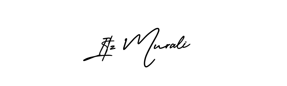 if you are searching for the best signature style for your name Itz Murali. so please give up your signature search. here we have designed multiple signature styles  using AmerikaSignatureDemo-Regular. Itz Murali signature style 3 images and pictures png