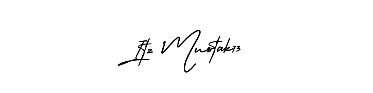 Also You can easily find your signature by using the search form. We will create Itz Mustak73 name handwritten signature images for you free of cost using AmerikaSignatureDemo-Regular sign style. Itz Mustak73 signature style 3 images and pictures png
