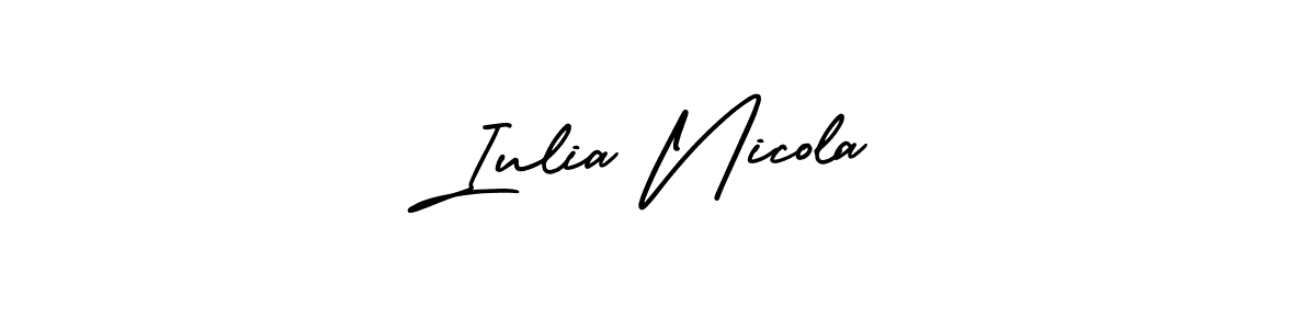 Once you've used our free online signature maker to create your best signature AmerikaSignatureDemo-Regular style, it's time to enjoy all of the benefits that Iulia Nicola name signing documents. Iulia Nicola signature style 3 images and pictures png