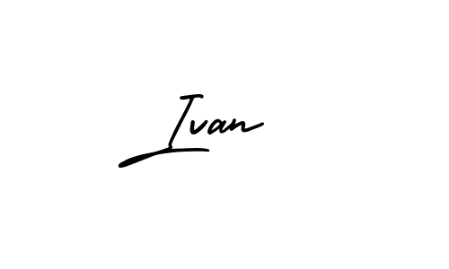 This is the best signature style for the Ivan  name. Also you like these signature font (AmerikaSignatureDemo-Regular). Mix name signature. Ivan  signature style 3 images and pictures png