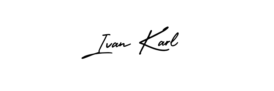 Similarly AmerikaSignatureDemo-Regular is the best handwritten signature design. Signature creator online .You can use it as an online autograph creator for name Ivan Karl. Ivan Karl signature style 3 images and pictures png