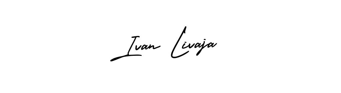 How to Draw Ivan Livaja signature style? AmerikaSignatureDemo-Regular is a latest design signature styles for name Ivan Livaja. Ivan Livaja signature style 3 images and pictures png