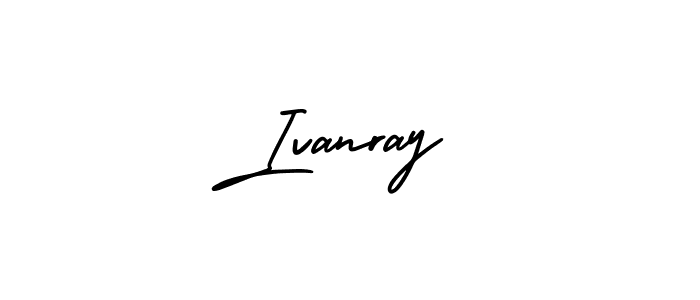Make a beautiful signature design for name Ivanray. With this signature (AmerikaSignatureDemo-Regular) style, you can create a handwritten signature for free. Ivanray signature style 3 images and pictures png
