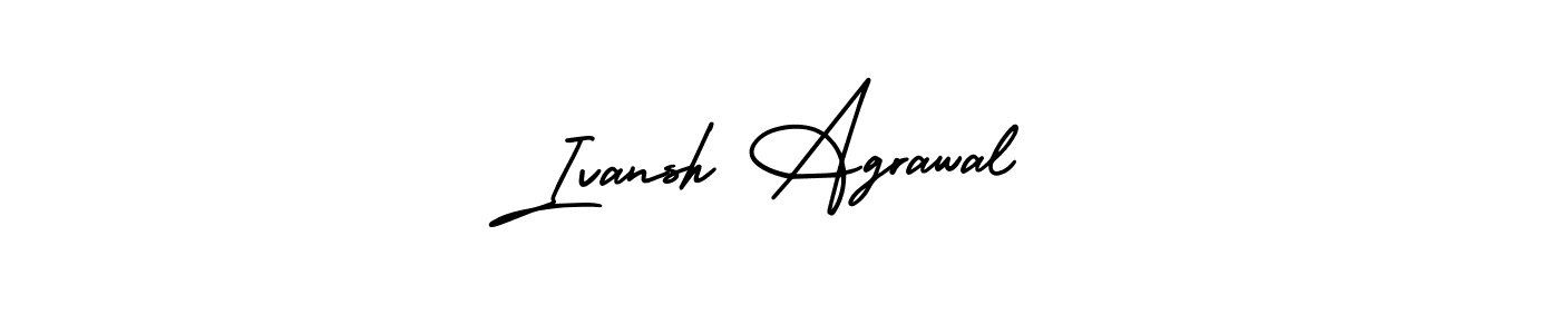 Similarly AmerikaSignatureDemo-Regular is the best handwritten signature design. Signature creator online .You can use it as an online autograph creator for name Ivansh Agrawal. Ivansh Agrawal signature style 3 images and pictures png