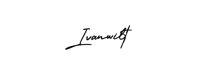 Create a beautiful signature design for name Ivanwilt. With this signature (AmerikaSignatureDemo-Regular) fonts, you can make a handwritten signature for free. Ivanwilt signature style 3 images and pictures png