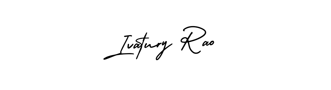 Make a beautiful signature design for name Ivatury Rao. Use this online signature maker to create a handwritten signature for free. Ivatury Rao signature style 3 images and pictures png
