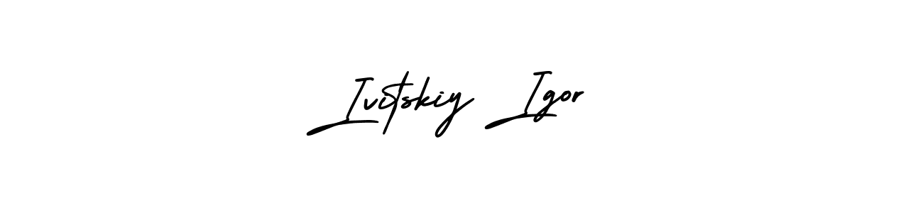 How to Draw Ivitskiy Igor signature style? AmerikaSignatureDemo-Regular is a latest design signature styles for name Ivitskiy Igor. Ivitskiy Igor signature style 3 images and pictures png