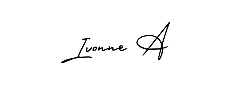 Here are the top 10 professional signature styles for the name Ivonne A. These are the best autograph styles you can use for your name. Ivonne A signature style 3 images and pictures png