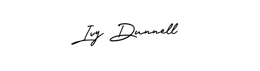 Make a beautiful signature design for name Ivy Dunnell. With this signature (AmerikaSignatureDemo-Regular) style, you can create a handwritten signature for free. Ivy Dunnell signature style 3 images and pictures png