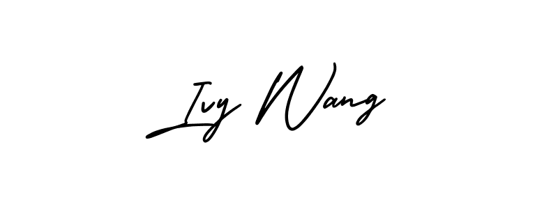 You can use this online signature creator to create a handwritten signature for the name Ivy Wang. This is the best online autograph maker. Ivy Wang signature style 3 images and pictures png