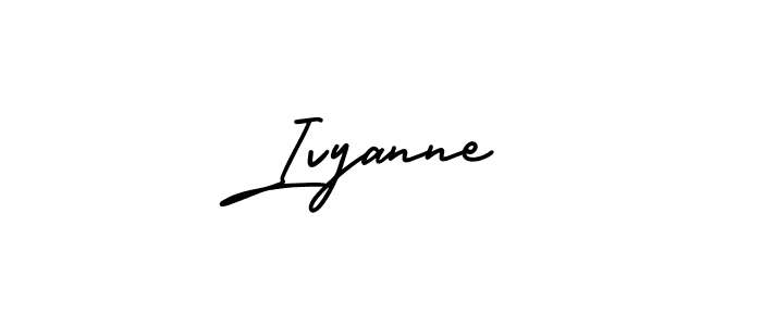if you are searching for the best signature style for your name Ivyanne. so please give up your signature search. here we have designed multiple signature styles  using AmerikaSignatureDemo-Regular. Ivyanne signature style 3 images and pictures png