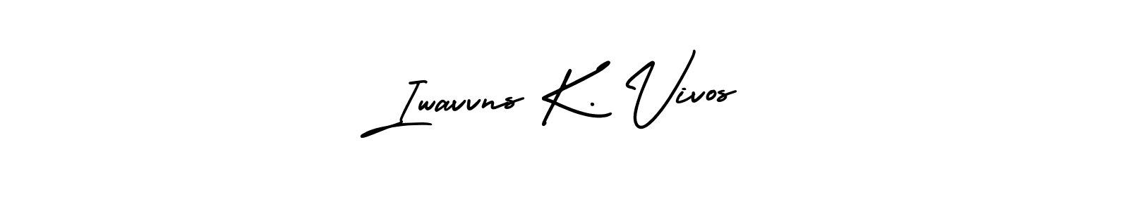 Once you've used our free online signature maker to create your best signature AmerikaSignatureDemo-Regular style, it's time to enjoy all of the benefits that Iwavvns K. Vivos name signing documents. Iwavvns K. Vivos signature style 3 images and pictures png