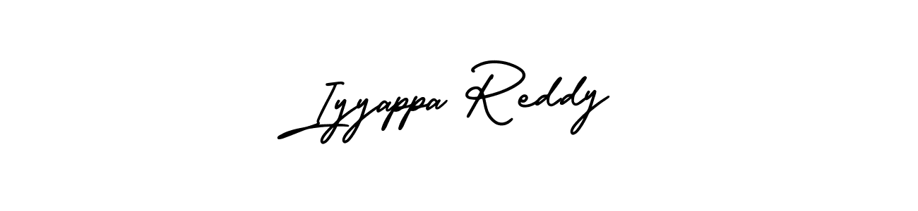 How to Draw Iyyappa Reddy signature style? AmerikaSignatureDemo-Regular is a latest design signature styles for name Iyyappa Reddy. Iyyappa Reddy signature style 3 images and pictures png