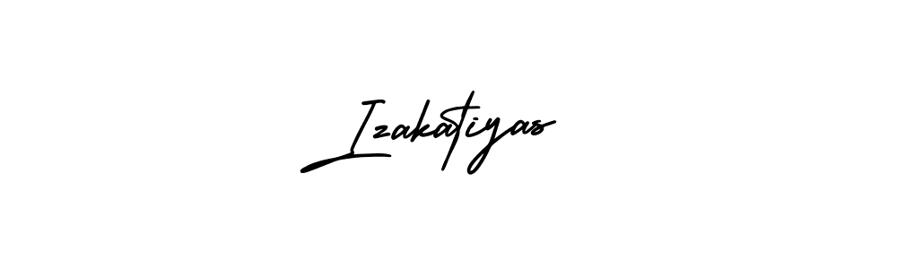 AmerikaSignatureDemo-Regular is a professional signature style that is perfect for those who want to add a touch of class to their signature. It is also a great choice for those who want to make their signature more unique. Get Izakatiyas name to fancy signature for free. Izakatiyas signature style 3 images and pictures png