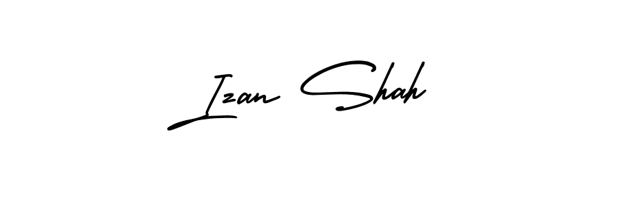 How to make Izan Shah signature? AmerikaSignatureDemo-Regular is a professional autograph style. Create handwritten signature for Izan Shah name. Izan Shah signature style 3 images and pictures png