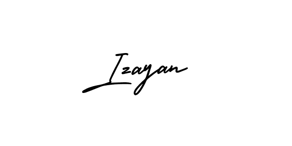 This is the best signature style for the Izayan name. Also you like these signature font (AmerikaSignatureDemo-Regular). Mix name signature. Izayan signature style 3 images and pictures png