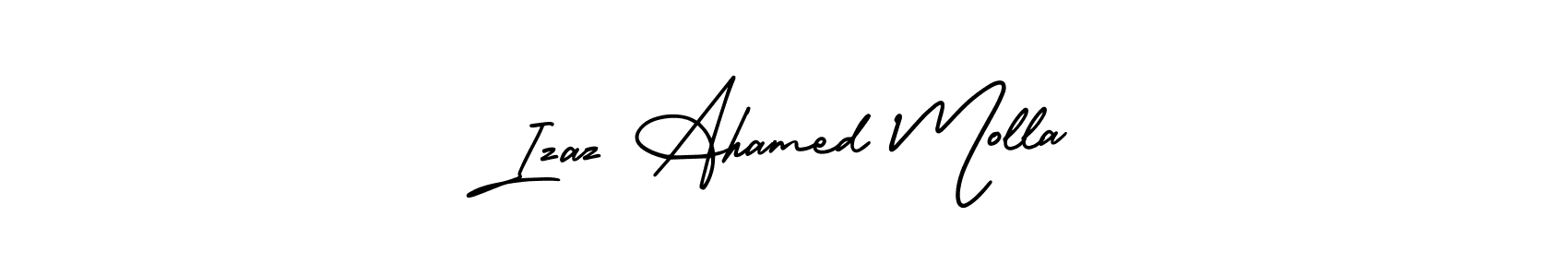 You can use this online signature creator to create a handwritten signature for the name Izaz Ahamed Molla. This is the best online autograph maker. Izaz Ahamed Molla signature style 3 images and pictures png