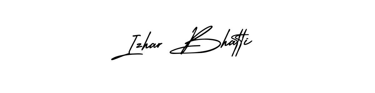 How to make Izhar Bhatti signature? AmerikaSignatureDemo-Regular is a professional autograph style. Create handwritten signature for Izhar Bhatti name. Izhar Bhatti signature style 3 images and pictures png