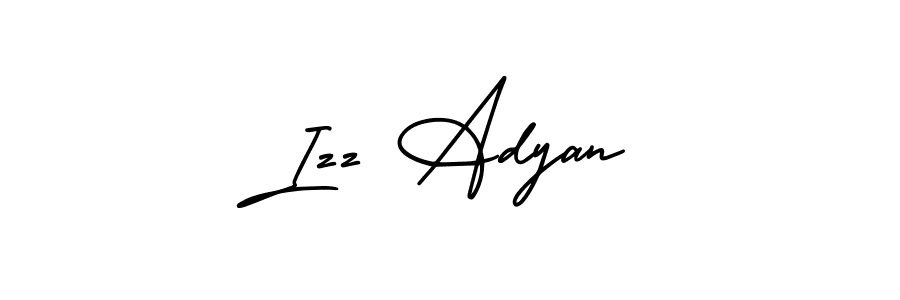 You can use this online signature creator to create a handwritten signature for the name Izz Adyan. This is the best online autograph maker. Izz Adyan signature style 3 images and pictures png