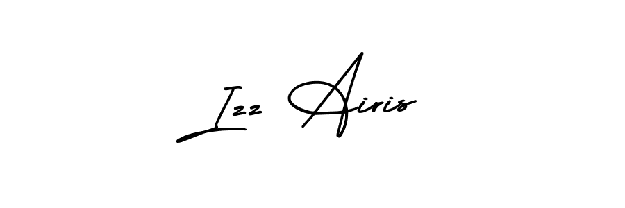 Check out images of Autograph of Izz Airis name. Actor Izz Airis Signature Style. AmerikaSignatureDemo-Regular is a professional sign style online. Izz Airis signature style 3 images and pictures png