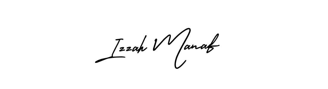 AmerikaSignatureDemo-Regular is a professional signature style that is perfect for those who want to add a touch of class to their signature. It is also a great choice for those who want to make their signature more unique. Get Izzah Manaf name to fancy signature for free. Izzah Manaf signature style 3 images and pictures png
