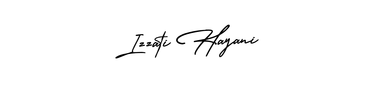 AmerikaSignatureDemo-Regular is a professional signature style that is perfect for those who want to add a touch of class to their signature. It is also a great choice for those who want to make their signature more unique. Get Izzati Hayani name to fancy signature for free. Izzati Hayani signature style 3 images and pictures png