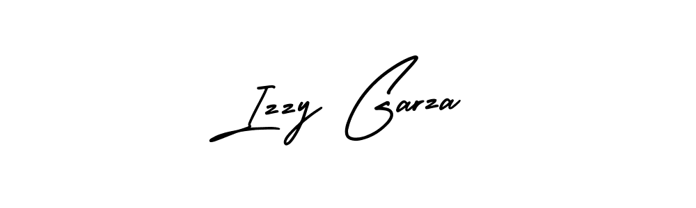Design your own signature with our free online signature maker. With this signature software, you can create a handwritten (AmerikaSignatureDemo-Regular) signature for name Izzy Garza. Izzy Garza signature style 3 images and pictures png
