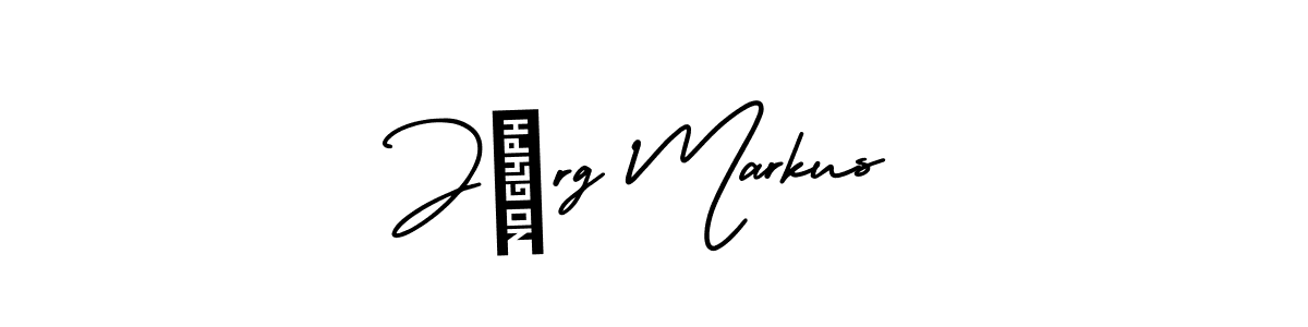 Make a beautiful signature design for name Jörg Markus. Use this online signature maker to create a handwritten signature for free. Jörg Markus signature style 3 images and pictures png