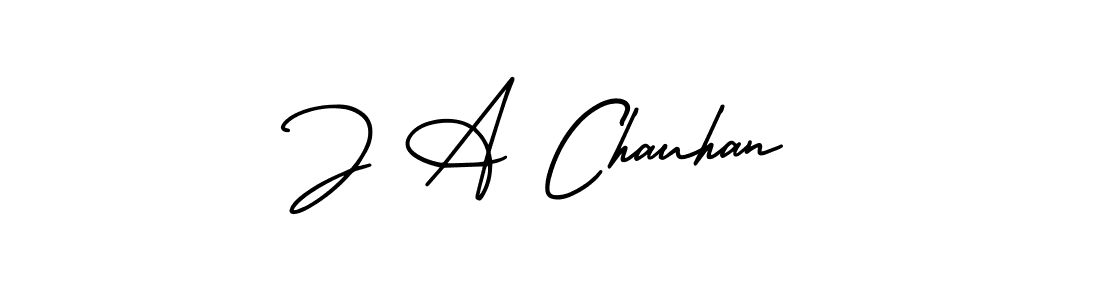 Also we have J A Chauhan name is the best signature style. Create professional handwritten signature collection using AmerikaSignatureDemo-Regular autograph style. J A Chauhan signature style 3 images and pictures png