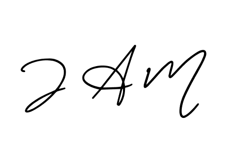 AmerikaSignatureDemo-Regular is a professional signature style that is perfect for those who want to add a touch of class to their signature. It is also a great choice for those who want to make their signature more unique. Get J A M name to fancy signature for free. J A M signature style 3 images and pictures png