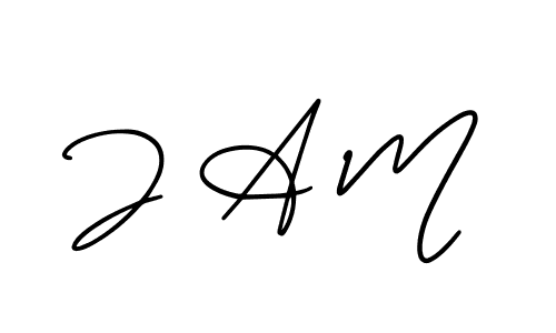 AmerikaSignatureDemo-Regular is a professional signature style that is perfect for those who want to add a touch of class to their signature. It is also a great choice for those who want to make their signature more unique. Get J A M name to fancy signature for free. J A M signature style 3 images and pictures png