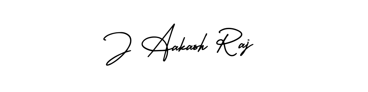 Make a beautiful signature design for name J Aakash Raj. Use this online signature maker to create a handwritten signature for free. J Aakash Raj signature style 3 images and pictures png