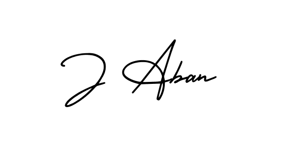 Best and Professional Signature Style for J Aban. AmerikaSignatureDemo-Regular Best Signature Style Collection. J Aban signature style 3 images and pictures png