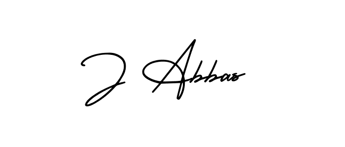 Also we have J Abbas name is the best signature style. Create professional handwritten signature collection using AmerikaSignatureDemo-Regular autograph style. J Abbas signature style 3 images and pictures png