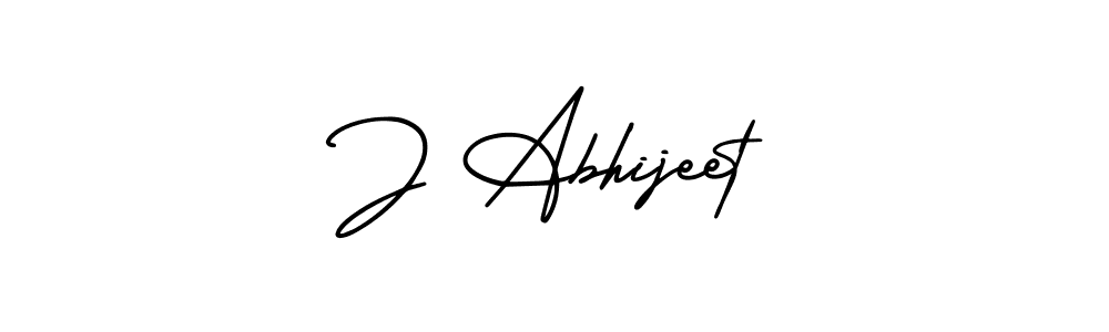 Also we have J Abhijeet name is the best signature style. Create professional handwritten signature collection using AmerikaSignatureDemo-Regular autograph style. J Abhijeet signature style 3 images and pictures png