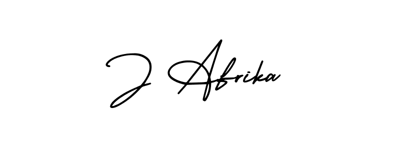 It looks lik you need a new signature style for name J Afrika. Design unique handwritten (AmerikaSignatureDemo-Regular) signature with our free signature maker in just a few clicks. J Afrika signature style 3 images and pictures png