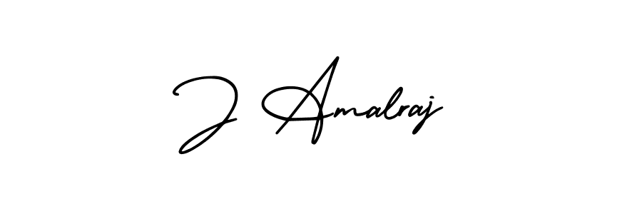 How to make J Amalraj signature? AmerikaSignatureDemo-Regular is a professional autograph style. Create handwritten signature for J Amalraj name. J Amalraj signature style 3 images and pictures png