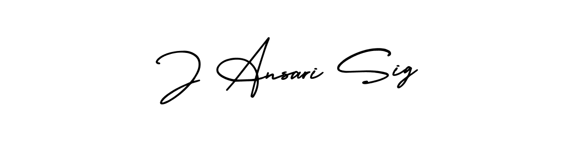 It looks lik you need a new signature style for name J Ansari Sig. Design unique handwritten (AmerikaSignatureDemo-Regular) signature with our free signature maker in just a few clicks. J Ansari Sig signature style 3 images and pictures png