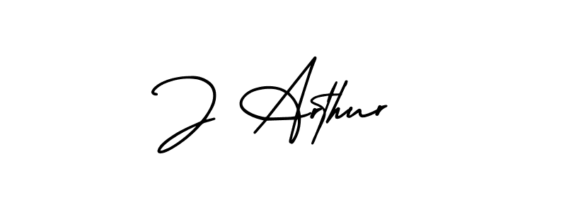 Make a beautiful signature design for name J Arthur. Use this online signature maker to create a handwritten signature for free. J Arthur signature style 3 images and pictures png