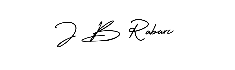 How to Draw J B Rabari signature style? AmerikaSignatureDemo-Regular is a latest design signature styles for name J B Rabari. J B Rabari signature style 3 images and pictures png