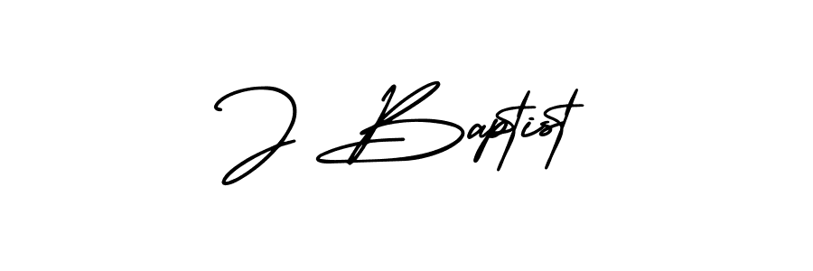 Best and Professional Signature Style for J Baptist. AmerikaSignatureDemo-Regular Best Signature Style Collection. J Baptist signature style 3 images and pictures png